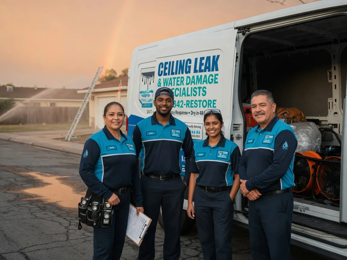 Ceiling Leak Cleanup company in Crane, IN