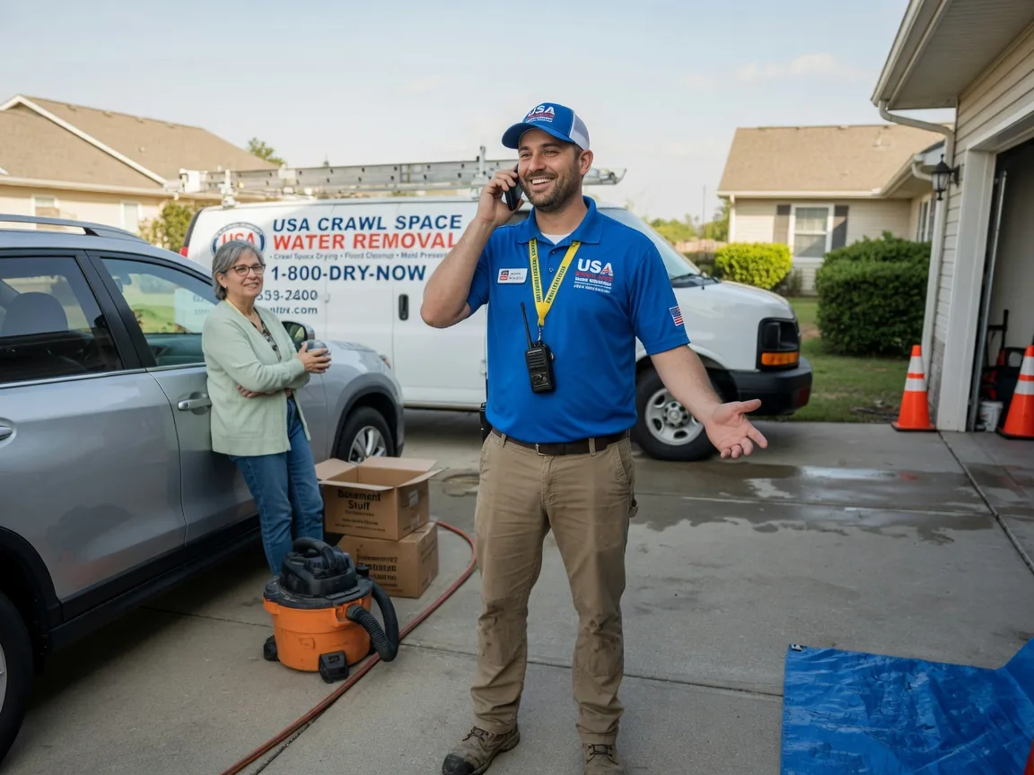 Crawl Space Water Removal Crane, IN FAQs